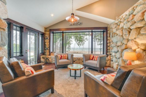 Upscale Earl Young Charlevoix Cottage with Deck!